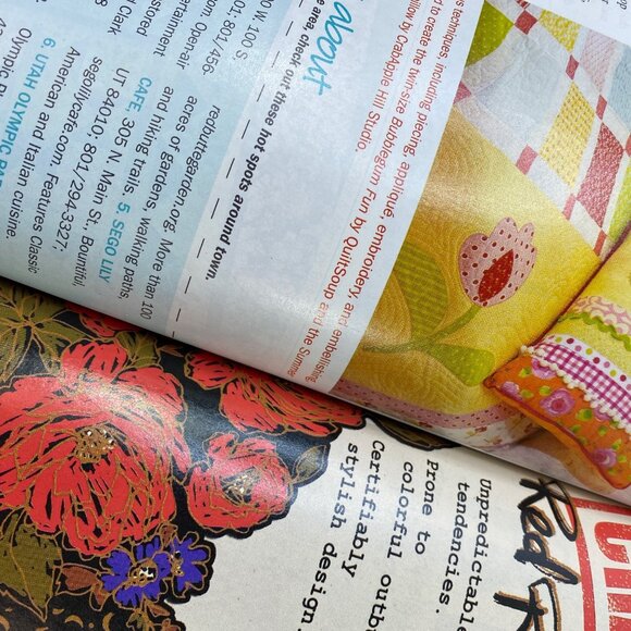 Quilt Sampler Magazine Spring/Summer 2010 Edition 10 Projects & Bonus Pincushion - Picture 6 of 9